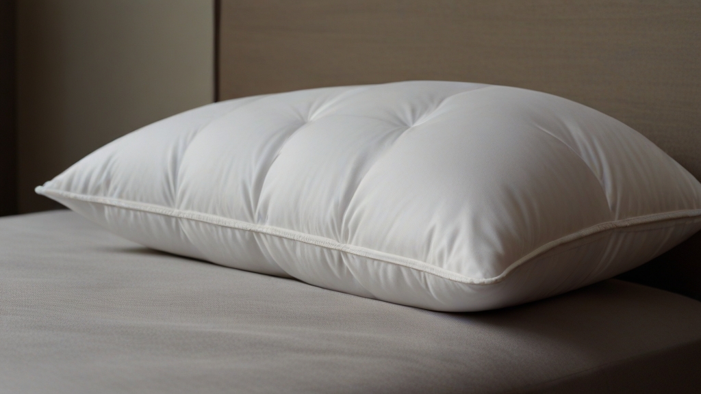 a down pillow