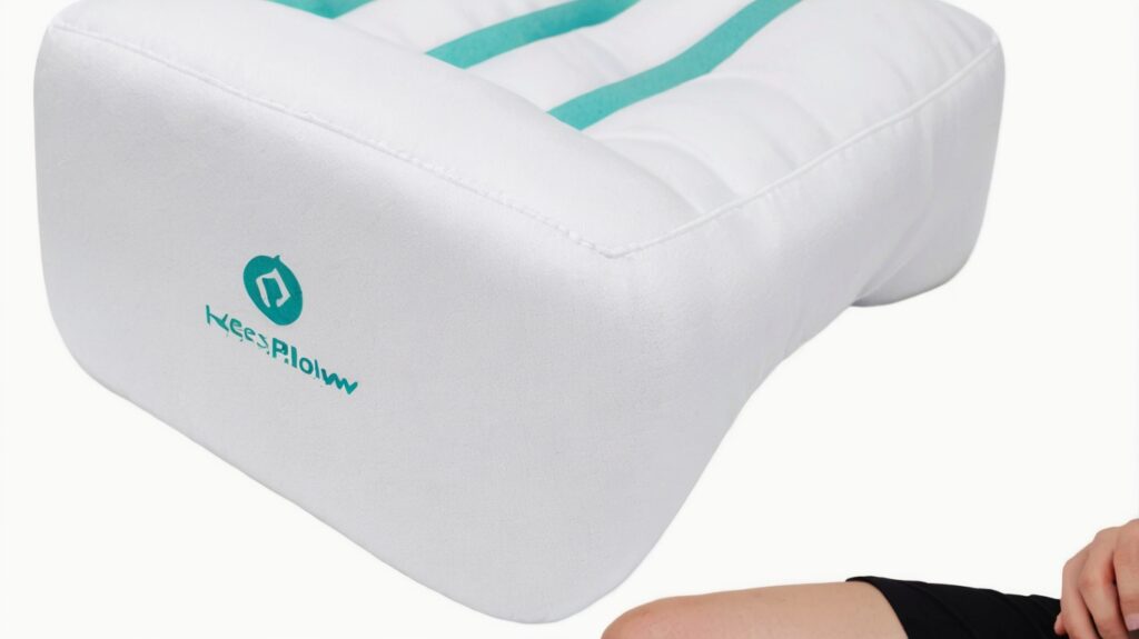 cushy form knee pillow for side sleepers